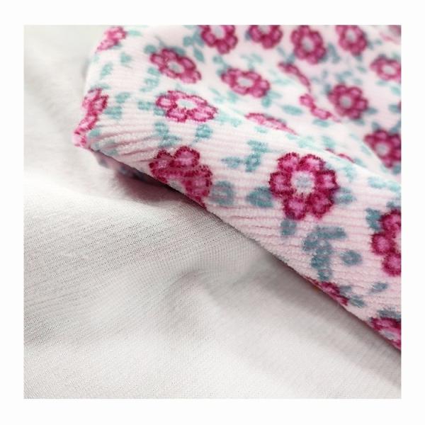 Buy cheap Flower Printed Jacquard Velour Velvet Fabric 310gsm 100% Polyester from wholesalers
