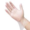 Buy cheap Kitchen Household Disposable Blue Vinyl Gloves Food Grade from wholesalers