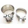 Buy cheap 2.5 Inch 2 1/2 Butt Joint Stainless Steel Exhaust Clamps from wholesalers
