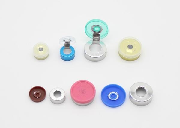 Buy cheap Aluminum Plastic Vial Caps Tear Off Type Customized Color CE Certificated from wholesalers