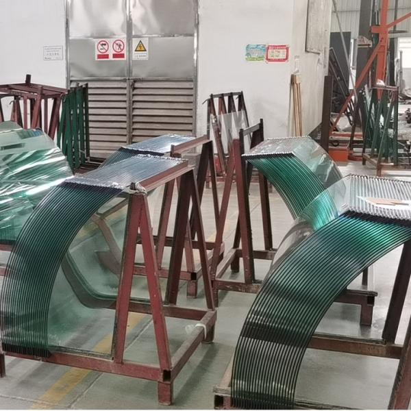 Buy cheap Curved Low - E Insulated Tempered Toughened Glass For Showcase And Freezer from wholesalers