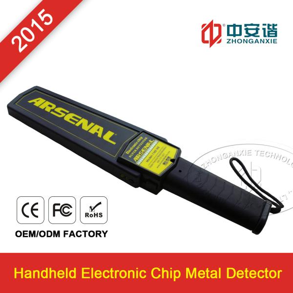 Railway Station / Airports Small Hand Held Metal Detector For Personal Security