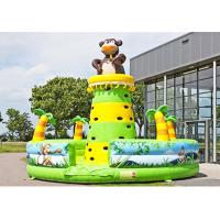 Buy cheap Monkey Theme Inflatable Sports Games , Inflatable Bouncy Castle For Children product