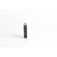Buy cheap 5 Rj45 Ports 1 1000M Fx Port Din Rail Ethernet Switch , Din Mount Poe Switch product