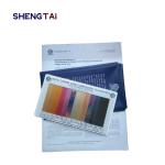 Copper strip corrosion test color comparison plate ASTM METHO D130/IP154