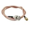 Buy cheap CCTV Camera Screw BNC Connector SMA Female RF Coaxial Quick Male Solderless from wholesalers