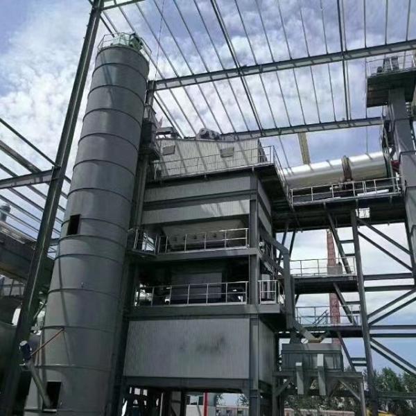 Buy cheap Batch Mix Asphalt Plant 120TPH Bitumen Mixture Machine Stationary Asphalt Plant from wholesalers