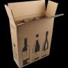 Buy cheap Beer Packaging Custom Corrugated Boxes 40X40X0.5cm Environmental Friendly Material from wholesalers