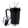 Buy cheap 20OZ Double Walled Stainless Steel Tumbler Cup Handle from wholesalers