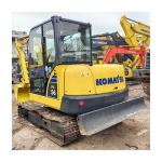 Original Komatsu PC55MR-2 Mini Excavator in with 2896 Working Hours Working