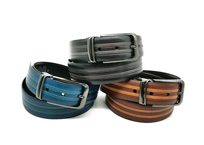 Buy cheap Business Men Clamp Pin Buckle Belt With Embossed Strap from wholesalers