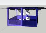 30m2 Modified Shipping Container PVC Floor Coffee Shop Shipping Container