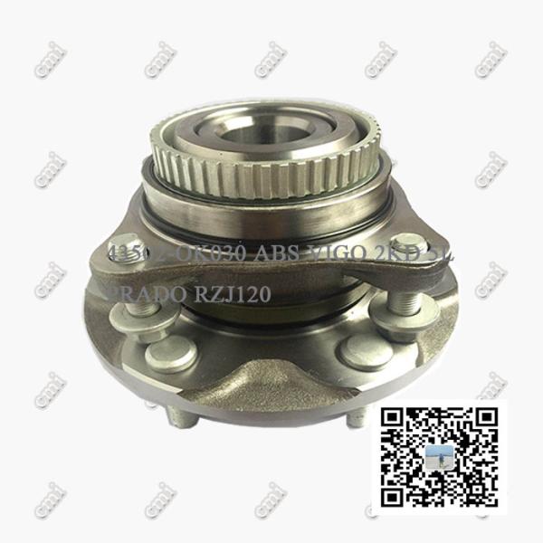Buy cheap 43502-OK030 Automotive Wheel Bearings , Car Hub Bearing ABS VIGO 2KD 5L PRADO RZJ120 TRJ120 KZJ from wholesalers