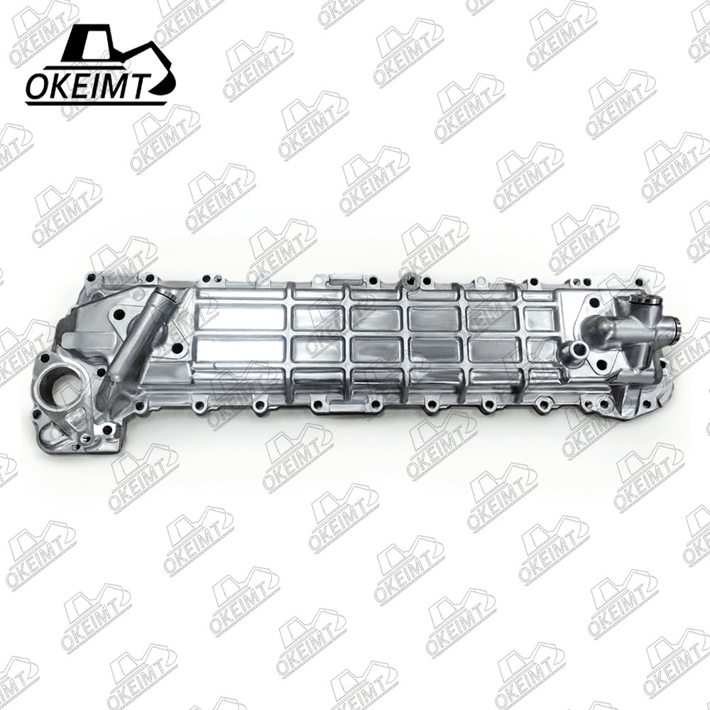 Diesel Engine Radiator Side Oil Cooler Cover For 6HH1 Isuzu Engine