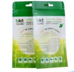 printed mini k bags for cosmetic puff automatic zipper bag