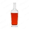 Buy cheap Customized Bottle Color 750ml Square Vodka Glass Bottle for Brandy and Gin from wholesalers