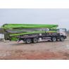 Buy cheap 2013 Used Zoomlion ZLJ5440THBK 56m Concrete Pump Truck on Refurbished Mercedes-Benz Chassis from wholesalers