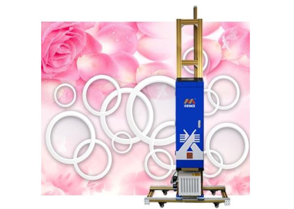 Buy cheap 1.7m Height Automatic Wall Inkjet Printer High Accuracy Vertical from wholesalers
