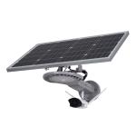 Outdoor Die Casting Aluminum Solar Powered LED Street Lights With CCTV Camera
