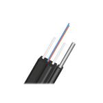 LSZH / PVC / PE Jacket Simplex Single Mode Fiber G652A FTTH Drop Cable Aerial