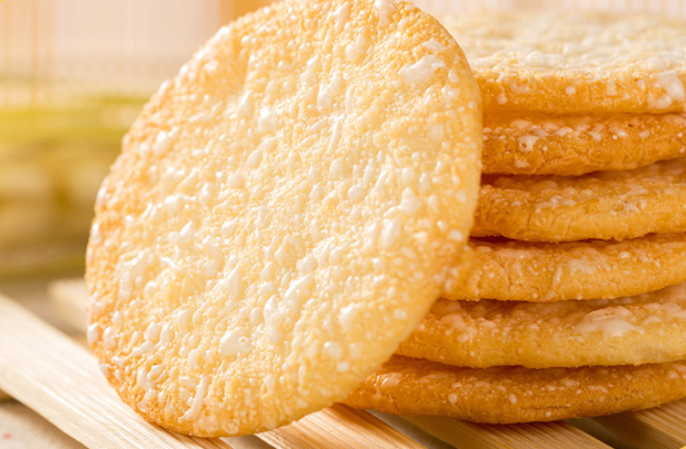 Exotic Senbei Rice Crackers Delicious Healthy Puffed Rice Cake