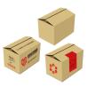 Buy cheap Practical Kraft Paper Corrugated Gift Box Dustproof Wear Resistant from wholesalers