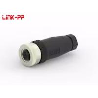 Buy cheap A Coding T4110001041-000 M12 Female Connectors Screw Terminal product