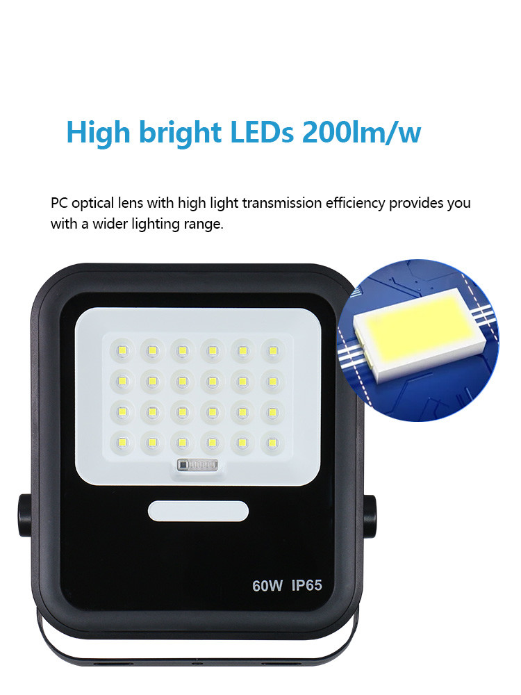 IP65 Waterproof Remote Control Solar Floodlight 25w 40w 60w 100w 200w Solar Led Flood Light