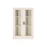 Buy cheap 3 Drawer High Load Bearing RAL Color Glass Door Filing Cabinet from wholesalers