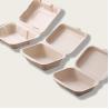 Buy cheap 450ml Pulp Lunch Box Eco Friendly Takeaway Containers Water Resistance from wholesalers