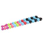 Cast Iron Neoprene Fitness Dumbbell Vinyl Dipped Dumbbells For Weight Exercise