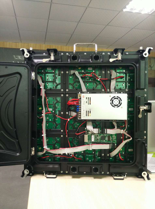 High Performance P6 Indoor / Outdoor Rental Led Screen With Meanwell Power , FCC ROHS