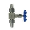 Buy cheap 304 316L Straight Way Female Welded Ball Needle Valve for High Pressure Sanitary from wholesalers