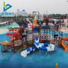 Buy cheap New Style Water Park Equipment Fiberglass Slide Children Aqua Playground from wholesalers