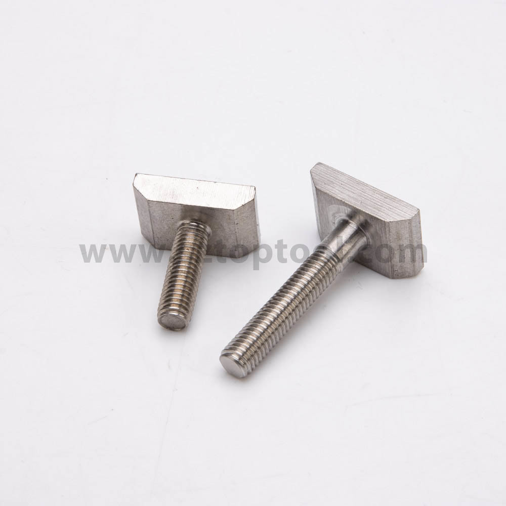 Rail Transport Stainless T Bolts Metric Imperial M8 Hex Head Bolt