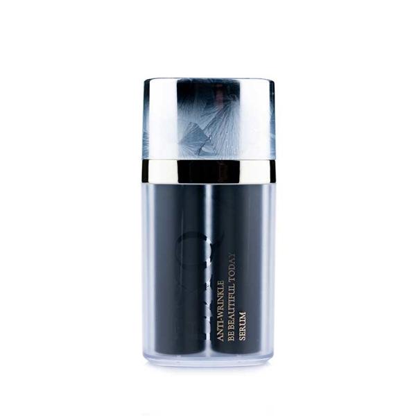 Buy cheap 20ml Airless Bottles Cosmetic Packaging 105mm Vacuum Black Pump Bottle from wholesalers