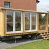 Buy cheap SGS BV Economical Prefabricated Modular Mobile Portable Container House On Wheels from wholesalers