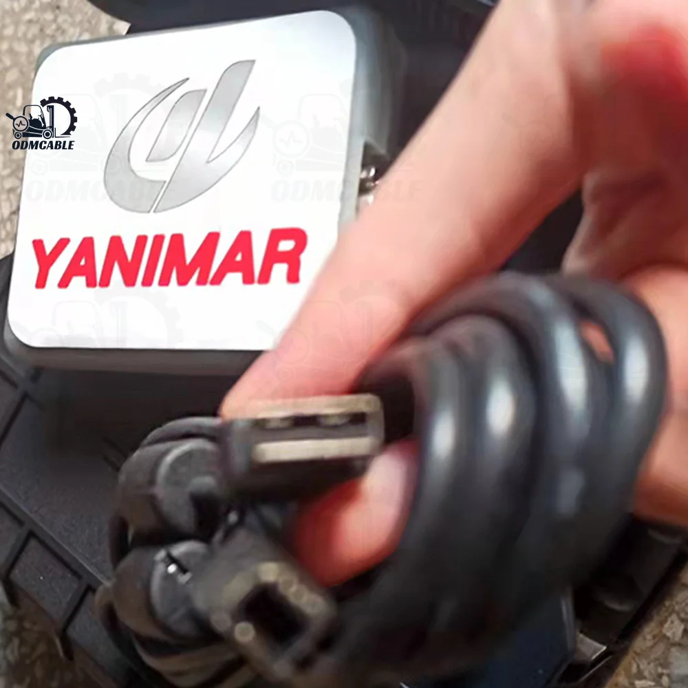 For Yanmar YEDST Diagnostic Tool With CFC2 Laptop Diesel Engine Yanmar Excavator Tractor Marine Generator Diagnostic Tools