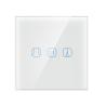 Buy cheap 2 Gang WiFi RF Smart Switch 50Hz Remote Control Touch Curtain roller shutter Blinds Switch from wholesalers
