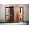 Buy cheap 2017 New walnut wood Bespoke Furniture Storage Cabinet Display Shelves with Glass door from wholesalers
