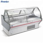 Multiscene Meat Deli Display Cooler Anticorrosive Double Temperature