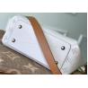 Buy cheap haumea Women fashion handbag genunie cowhide leather cross-body bag Weaving handle double spike pendant bag from wholesalers