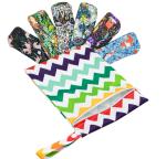 20x25cm Organic Cotton Reusable Sanitary Pads Diaper Menstrual Bag Portable