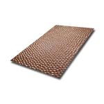 Grade 201 304 316 PVD Rose Gold Color Hammered Metal Sheet Stainless Steel Table