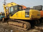 Used KOMATSU PC200-7 Tracked Excavator Original Paint Good Condition Japanese