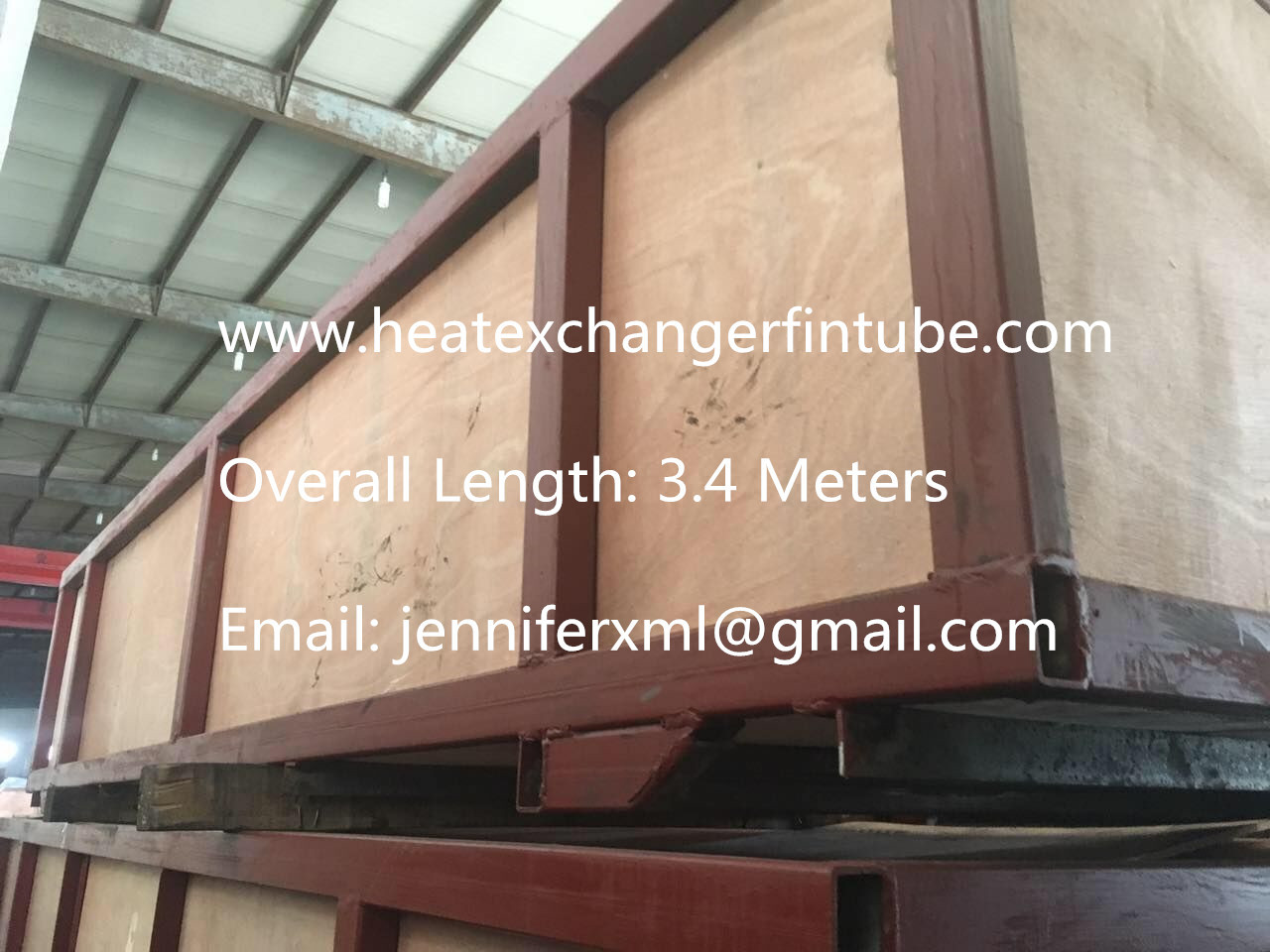 A179 SMLS Carbon Steel OD19X1.25WT LL Type Fins Radiator Tube with Spacer Box
