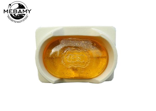 Buy cheap Natural Herbal 24K Gold Handcrafted Organic Soap Skin Cleaning Oval Shape from wholesalers