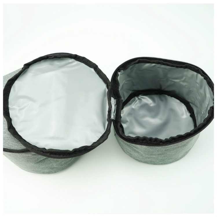 36.5cm 17L Dog Food Carrier Bag Backpack Cationic Polyester