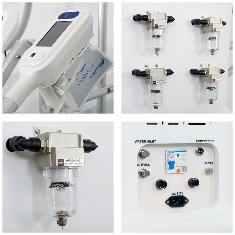 Nubway quick freeze cryo cool body shaping contouring cryolipolysis fat freeze slimming machine