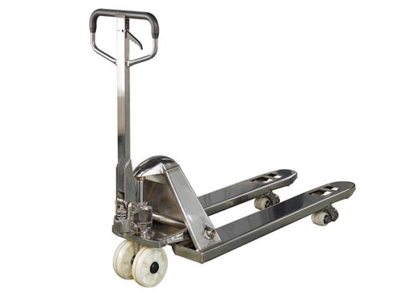 Buy cheap 2000Kg High Lifting Hydraulic Pallet Truck Stainless Steel 304 316L 2.5T 3T from wholesalers
